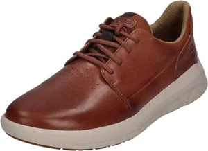 Timberland Mens Leather Shoes Bradstreet Ultra Brown Leather Casual Shoes Laced - Picture 1 of 5