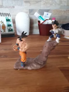 Figurine dragon Ball (Dbz) Megahouse Diaporama rare Goku vs Végéta - Imagen 1 de 3