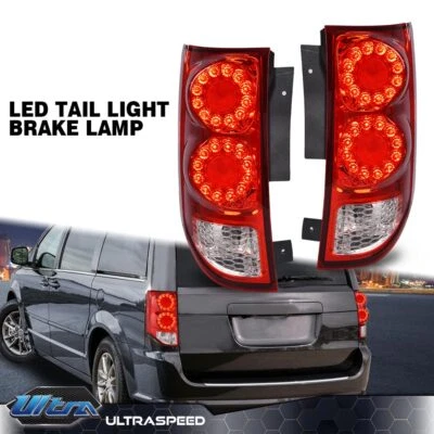 Luces traseras LED aptas para Dodge Grand Caravan 2011-2020 lámpara lado conductor pasajero Foto 1 de 4