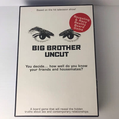 2001 BIG BROTHER BOARD GAME UNCUT COMPLETE BOARDGAME TV SHOW HIT RARE - Image 1 of 4