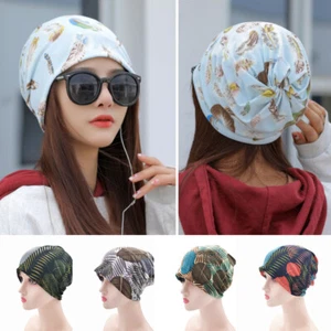 Chemotherapy Cap Women's Turban Hat Pile Pile Caps Outdoor Hats Confinement Cap - Picture 1 of 36