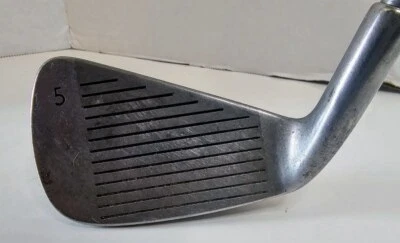 Spalding Top Flight Plus Professional Golf Club 5 Iron Silver Black "Golf Pride" - Image 1 of 4