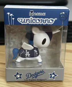 NUOVA Los Angeles Dodgers Tokidoki x MLB Modellino Unicorno da Collezione 2,5 pollici - Foto 1 di 8