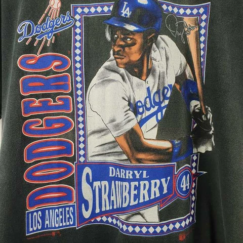 Darryl Strawberry  Los Angeles LA Dodgers MLB Baseball  T-shirt Unisex  VN0540 Cover