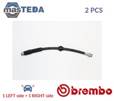 T 44 037 BRAKE HOSE LINE PIPE REAR INNER BREMBO 2PCS NEW OE REPLACEMENT