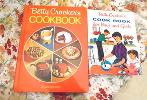 1976 Betty Crocker’s Cookbook Red Pie Cover Hardcover Golden Press + Bonus - Bild 1 von 1