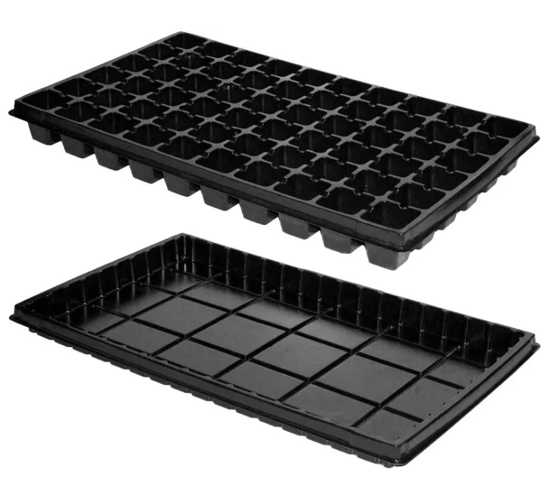 Anzuchtplatte Multitopf Topfplatte 60 Töpfe Untersetzer Anzuchttopfe Tomate  - Bild 1 von 1