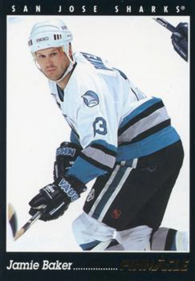 #378 Jamie Baker - San Jose Sharks - 1993-94 Pinnacle Canadian Hockey - Image 1 of 1