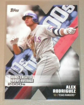 2020 Topps Series 1 Alex Rodriguez Decade of Dominance Die Cut DOD-13          - Image 1 of 2