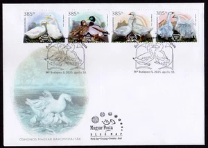 UNGHERIA - 2025 RAZZE INDIGENE UNGHERESI DI POLLAME IV / VOLATILI - FDC - Foto 1 di 4