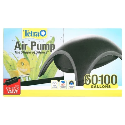 Tetra Whisper Air Pump 60 to 100 Gallons, For Aquariums, Quiet, Powerful Airflow