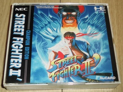 PC Engine Street Fighter II dash applicatiticket NEC Avenue CaPCom Japan 2g - Image 1 of 4