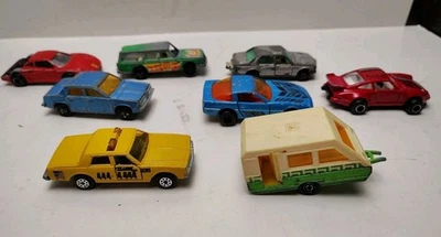 Lote De 8 Coches Majorette De Colección 1/64 Raro Francia Caravana Porsche Cab Ver Fotos Foto 1 de 4