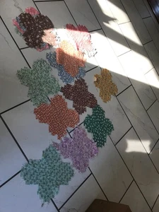 Set mit 16 handgestückelten Quiltblöcken - Ex n5 - Bild 1 von 4