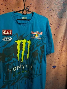 Camiseta de carreras Youshimura Red Bull Monster Energy de colección - Imagen 1 de 5