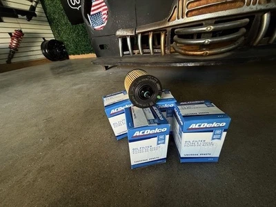 (4) GENUINE GM ACDelco Oil Filter PF457G PF457GF 12605566 - same as dealership - Image 1 of 4