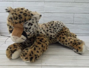 Peluche realista guepardo de peluche TY 2003 acostado 15" de largo multicolor - Imagen 1 de 10