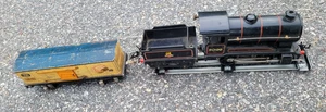 Vtg Hornby Meccano Train Type 50 0-4-0 Locomotive 60199 Tender BR Boxed For Part - Picture 1 of 24