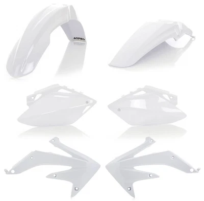Kit plástico blanco Acerbis 2082050002 para 07-08 Honda CRF450R Foto 1 de 2