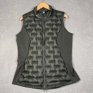 Adidas Frostguard Down Puffer Golf Vest Mens XL Green Ski Snow Techwear Gorpcore - Picture 1 of 9