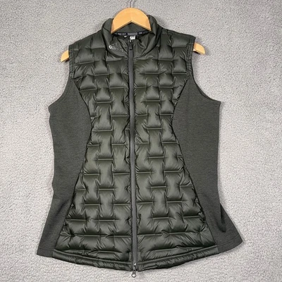 Adidas Frostguard Down Puffer Golf Vest Mens XL Green Ski Snow Techwear Gorpcore - Image 1 of 4