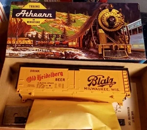 Blatz Old Heidelberg Drink Beer Athearn 1603 Boxcar 27107 HO Refer Kit Milwaukee - Bild 1 von 6