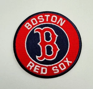 Boston Red Sox MLB Baseball Team Logo zum Aufbügeln Aufnäher Patch USA - Picture 1 of 3
