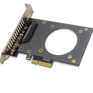 1 Piece U2 SFF-8639 to PCIE X4 Expansion Card Support U.2 NVME SSD Expansion New - Zdjęcie 1 z 5