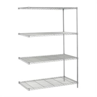 Unidade complementar industrial Safco 48"x24" cinza - Imagem 1 de 3