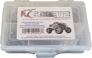 Traxxas Stampede 4X4 VXL Stainless Steel Screw Kit - Picture 1 of 12