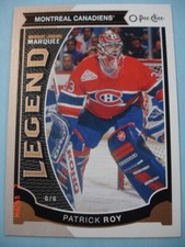 2015-16 O-Pee-Chee (Marquee Legend) # 552 Patrick Roy! 