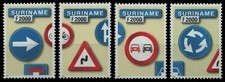Surinam 2000 - Mi-Nr. 1721, 1736, 1739 & 1749 ** - MNH - Verkehrszeichen