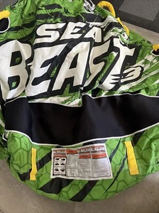 Sea Beast3 By Seachoice 75 In. x 62 In. Open Top Towable Tube, 1 to 3 Rider 510# - Picture 1 of 7