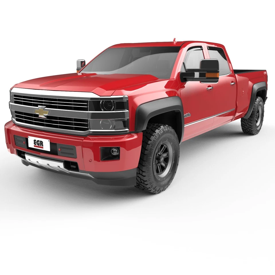 EGR 14-19 Fits Chevy Silverado 1500 2500HD Set Of 4 Non Short Box Fender Flares - Image 1 of 4