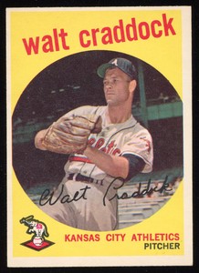 1959 Topps Walt Craddock #281