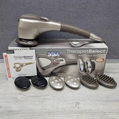 Masajeador de acción HoMedics TherapistSelect Wave con calor WV-100H cuerpo portátil Foto 1 de 4