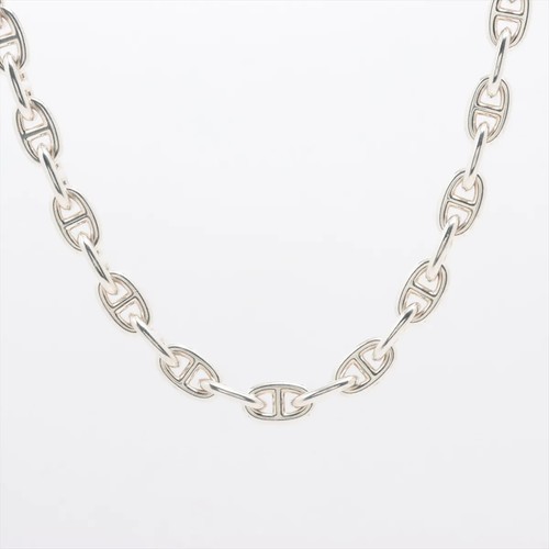 Collana Hermès Chaîne d'Ancre MM 36 cornici argento 925 113 6 g