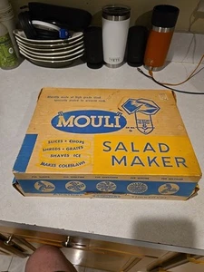 MOULI Salad Maker Slicer Grater Shredder Complete W/ Box & Paperwork ! - Picture 1 of 8
