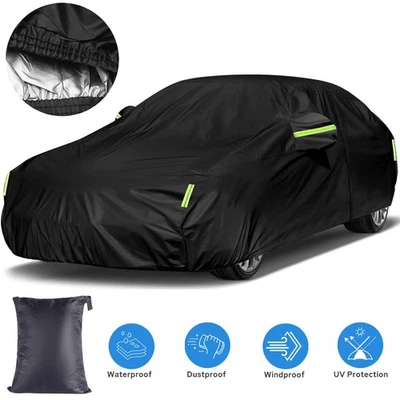 Heavy Duty Full Car Cover Waterproof UV Rain Resistant For Cadillac CT5 CT6 CTS Foto 1 de 4