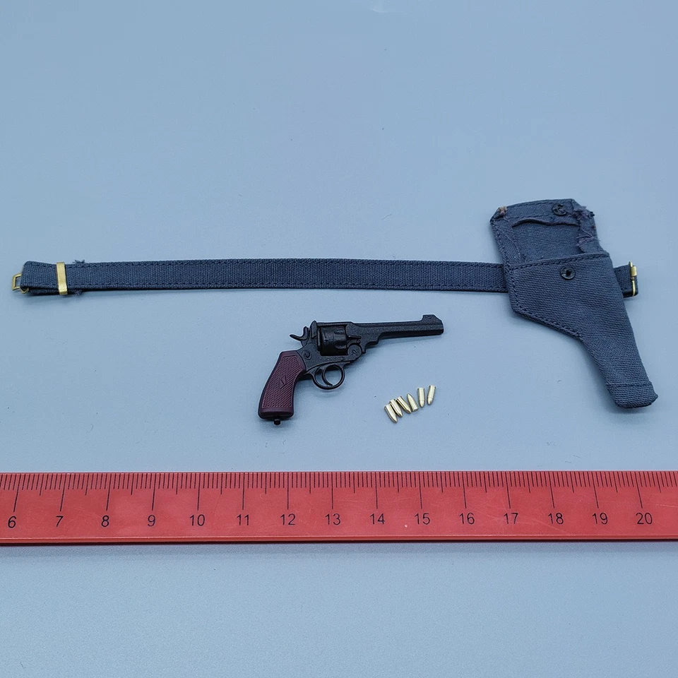 DID 80187 1/6 二战英国飞行员中队领袖汤姆可动人偶左轮手枪 — 第 1/1 张图片