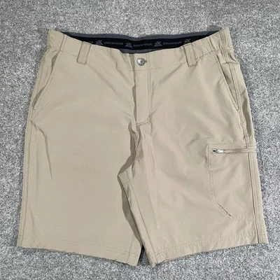 Pantalones Cortos ZeroXposur Travel Series Para Hombre Talla 36 Roble Tostado Caqui Elastizados Ropa Activa Foto 1 de 4