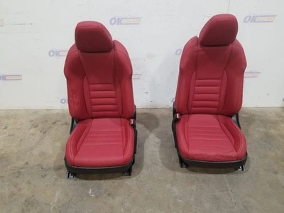 25 2025 LEXUS IS350 F-SPORT FRONT BUCKET SEAT SET RED LEATHER  Foto 1 de 4