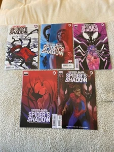 (5) 2021 Marvel Comics Spider-Man Spider's Shadow 1-5 set VF - Picture 1 of 4