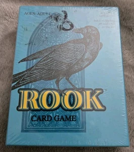 Rook Card Game Sealed Parker Brothers For Adults 2-6 Players Illustrated Rules - Picture 1 of 3