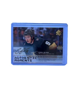 2019-20 SP Authentic CODY GLASS RC Rookie Authentic Moments Gold Ink Auto #113 - Picture 1 of 2
