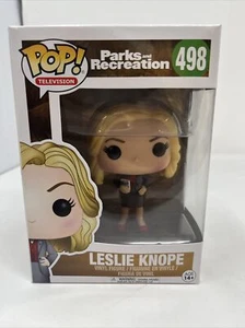 Funko Pop! Television 498 LESLIE KNOPE Parks and Recreation Rec Vinyl Figure - Picture 1 of 6