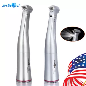 NSK Style Dental 1:5 Increasing Contra Angle Fiber Optic Handpiece E-type Motor - Picture 1 of 38