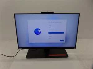 Lenovo ThinkCentre M90a 23.8" All-In-One PC 16GB RAM 512GB SSD Windows 11 Pro - Picture 1 of 9