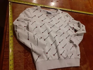 Champion Sweater Youth Large 10/12 White Sweatshirt #S114 - Picture 1 of 3