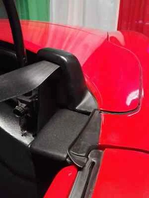 FIAT BARCHETTA soft top side ***COVERS SET (2pcs) WITH SPRINGS AND BARS*** - Imagen 1 de 4